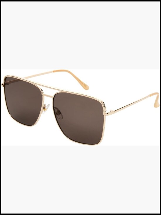Aviator Sunglasses - Metal Frame, Polycarbonate Lenses, UV Protected main image 5